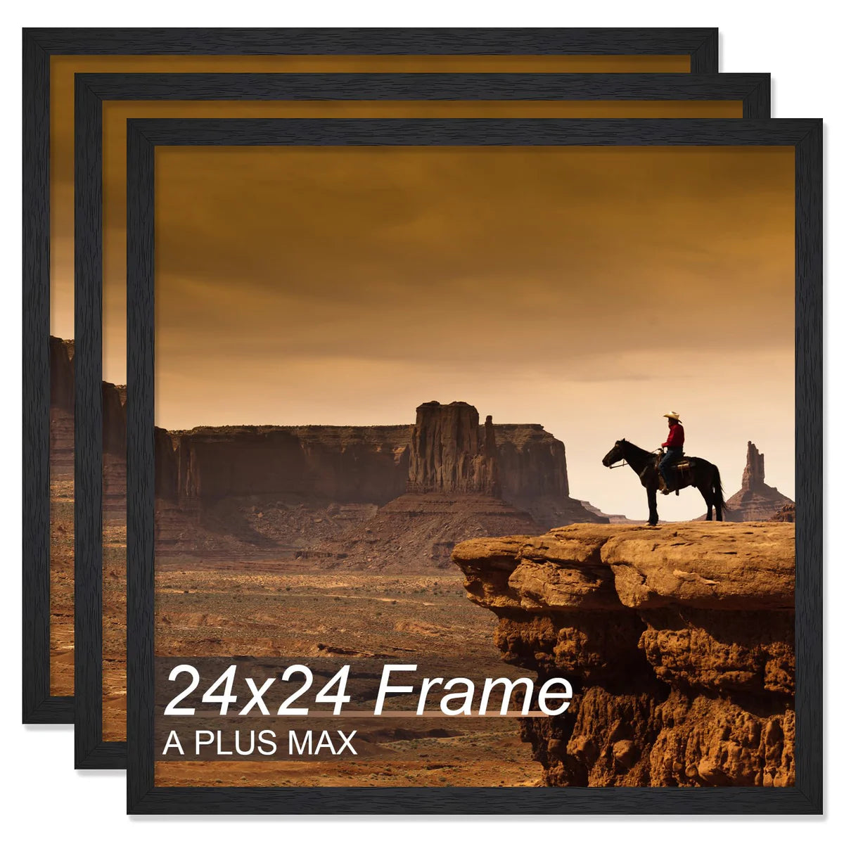 A PLUS MAX Wooden Picture Frames